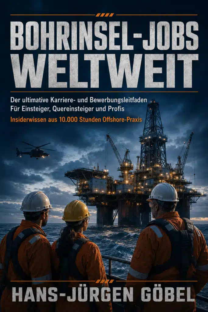 Buchcover Bohrinsel-Jobs weltweit – Karriere- und Bewerbungsleitfaden von Hans-Jürgen Göbel